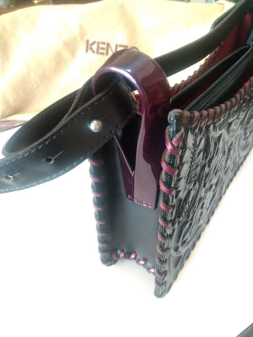 未使用品／高田賢三KENZO／ パーティーバッグ／フランス製／ビンテージ