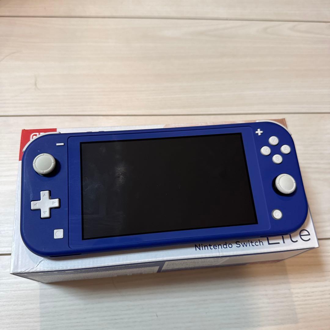 Switch Nintendo Lite ブルー スティック不良