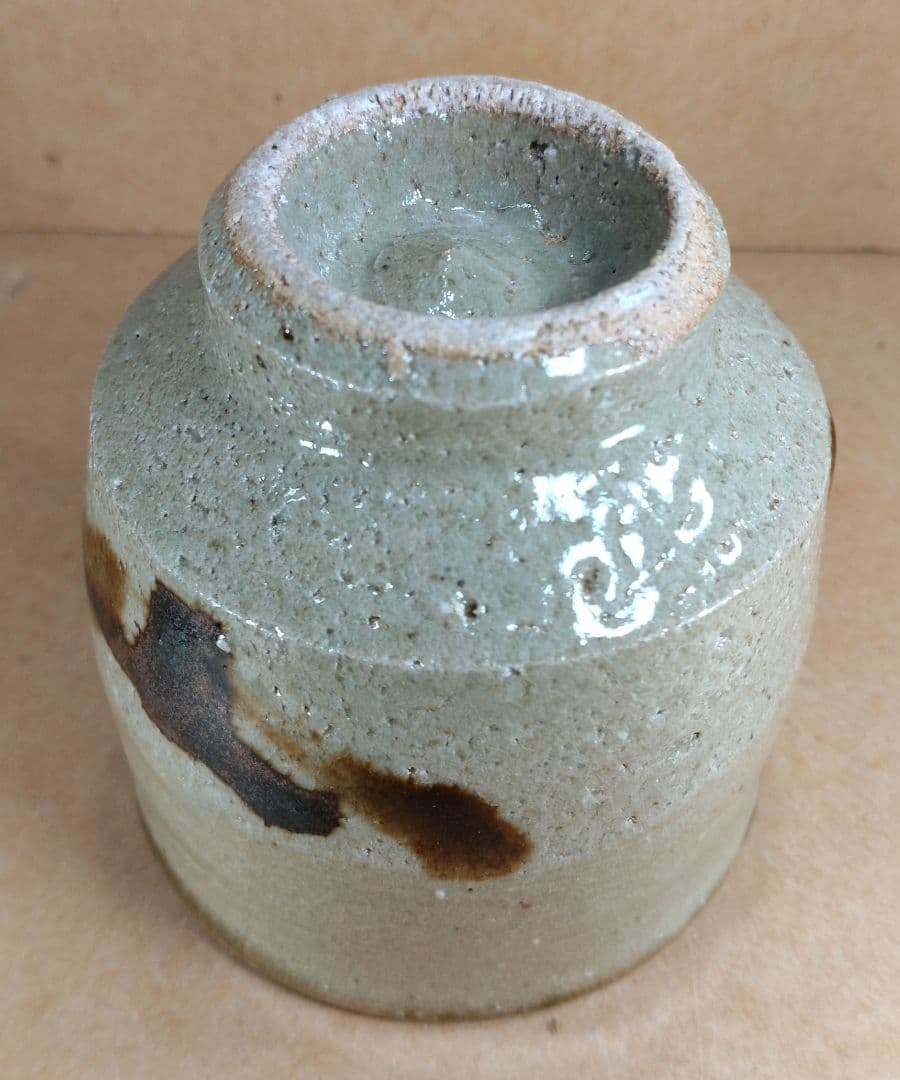 【本物保証】濱田庄司(浜田庄司) 湯呑 共箱 未使用品 人間国宝 益子焼 民藝