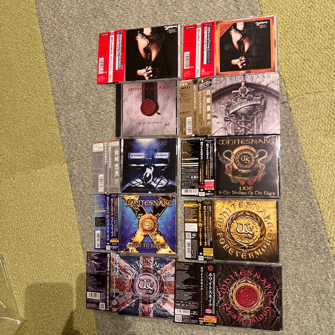 Whitesnakeホワイトスネイク　CDセット