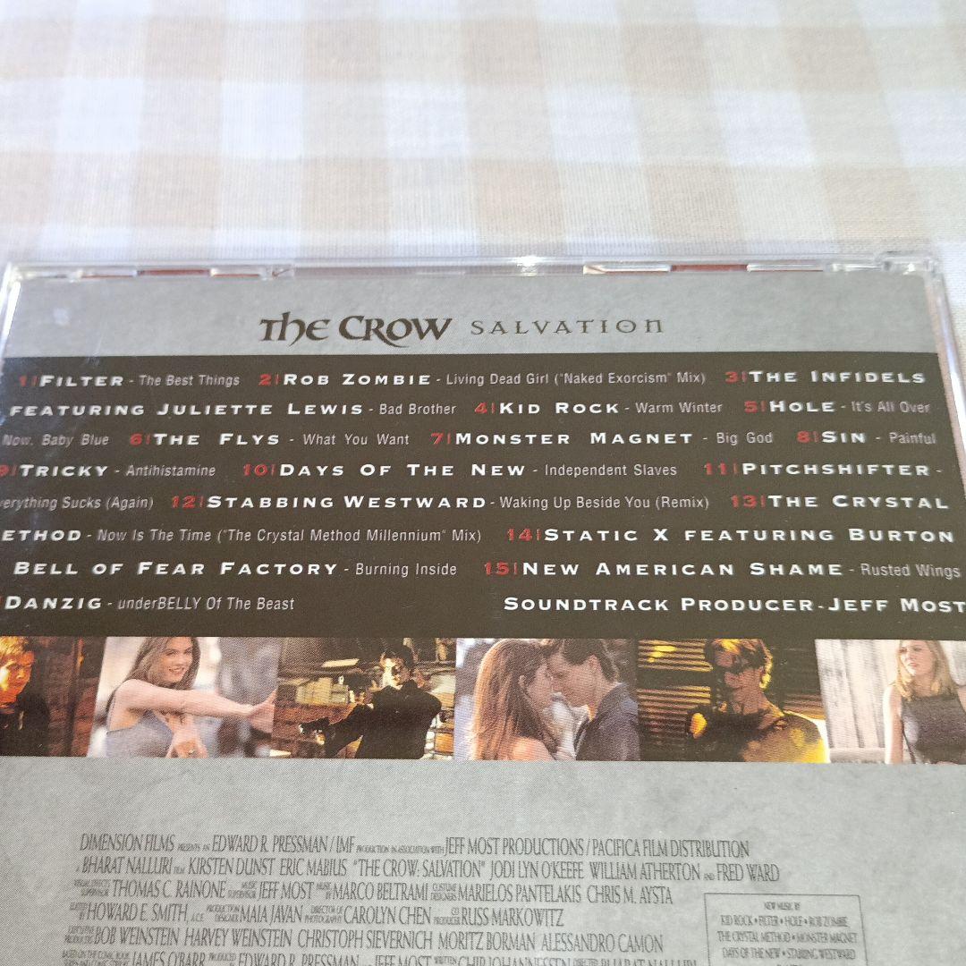 映画「ザ・クロウ」サントラ盤CD２枚セット