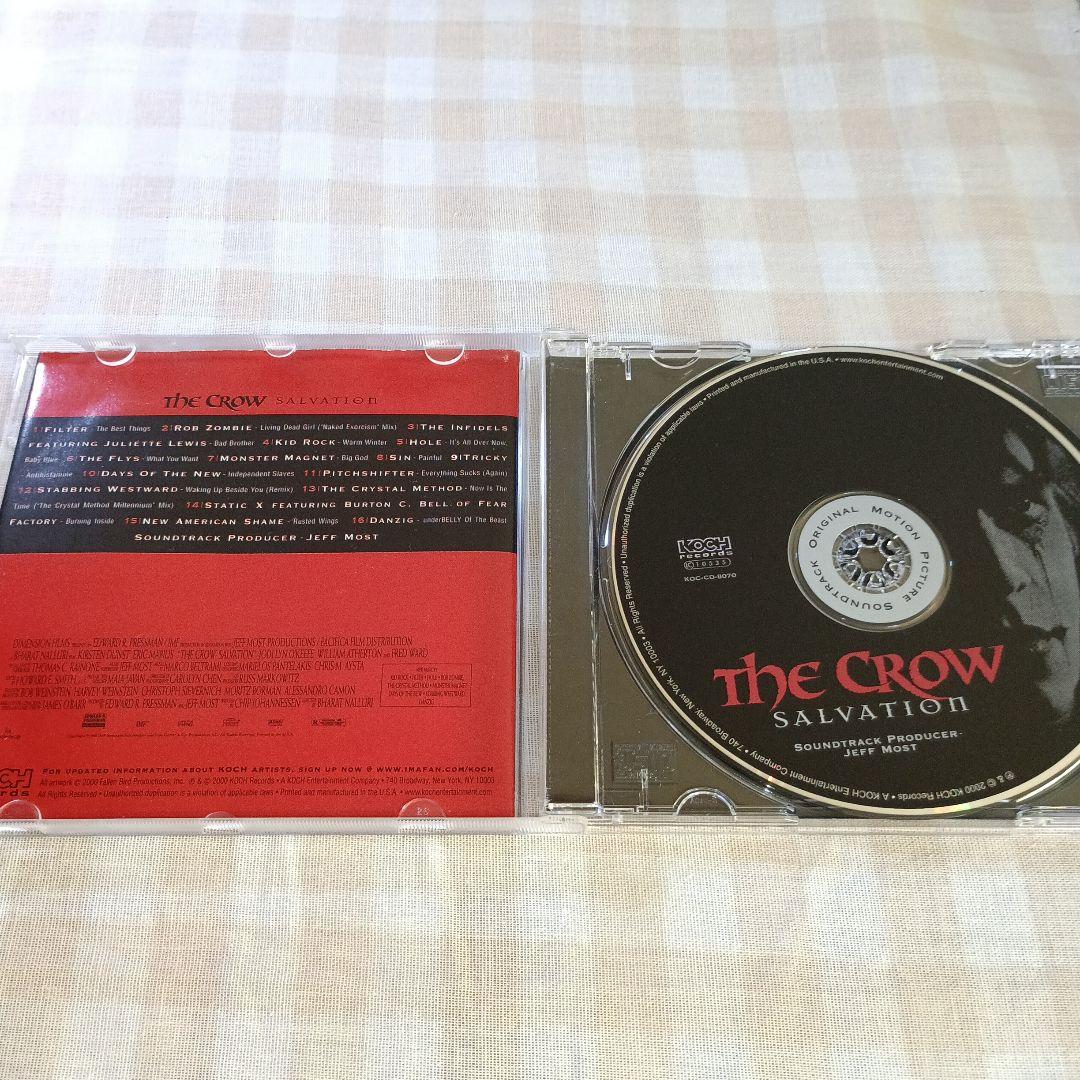 映画「ザ・クロウ」サントラ盤CD２枚セット