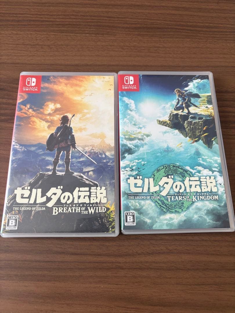 ゼルダの伝説 ブレスオブザワイルド ティアーズオブザキングダム セット