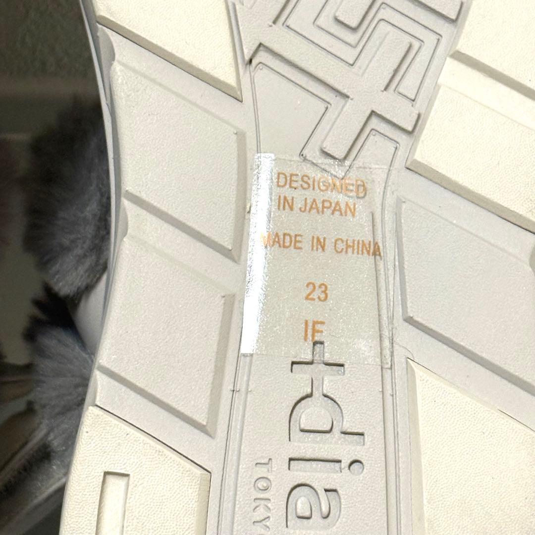 未使用品◆＋diana ビジューバックル付き フットベットサンダル