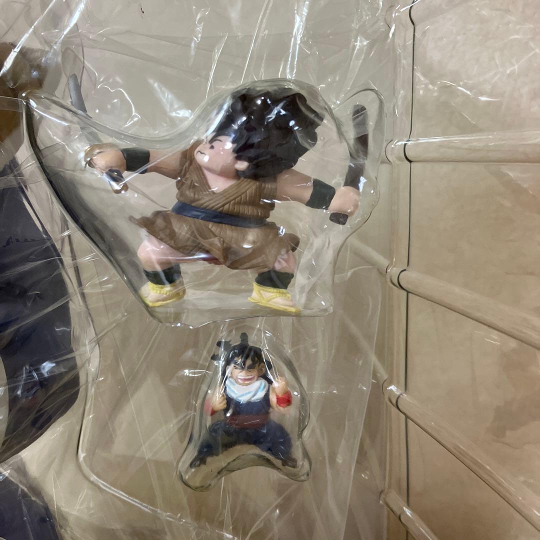 ドラゴンボール大猿 ジーマ　大猿ベジータ　ジオラマモデル　ヤジロベー・シッポ斬り