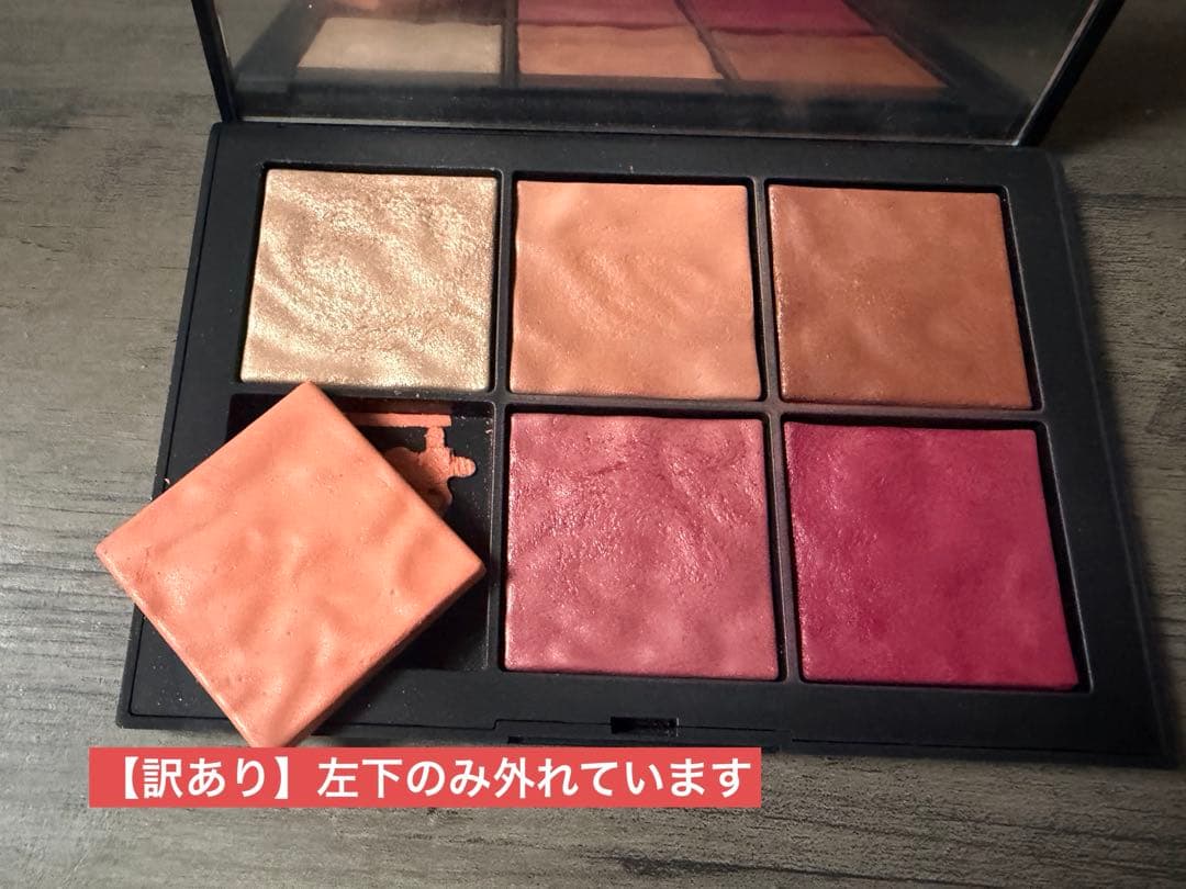【比較的美品】NARS4点&MAC1点　アイシャドウ&チークセット