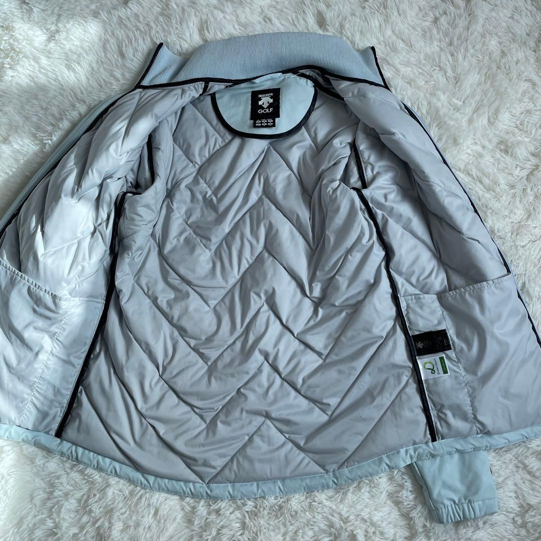 美品　デサント　ツートンカラー　中綿　ダウン　ジャケット　コート