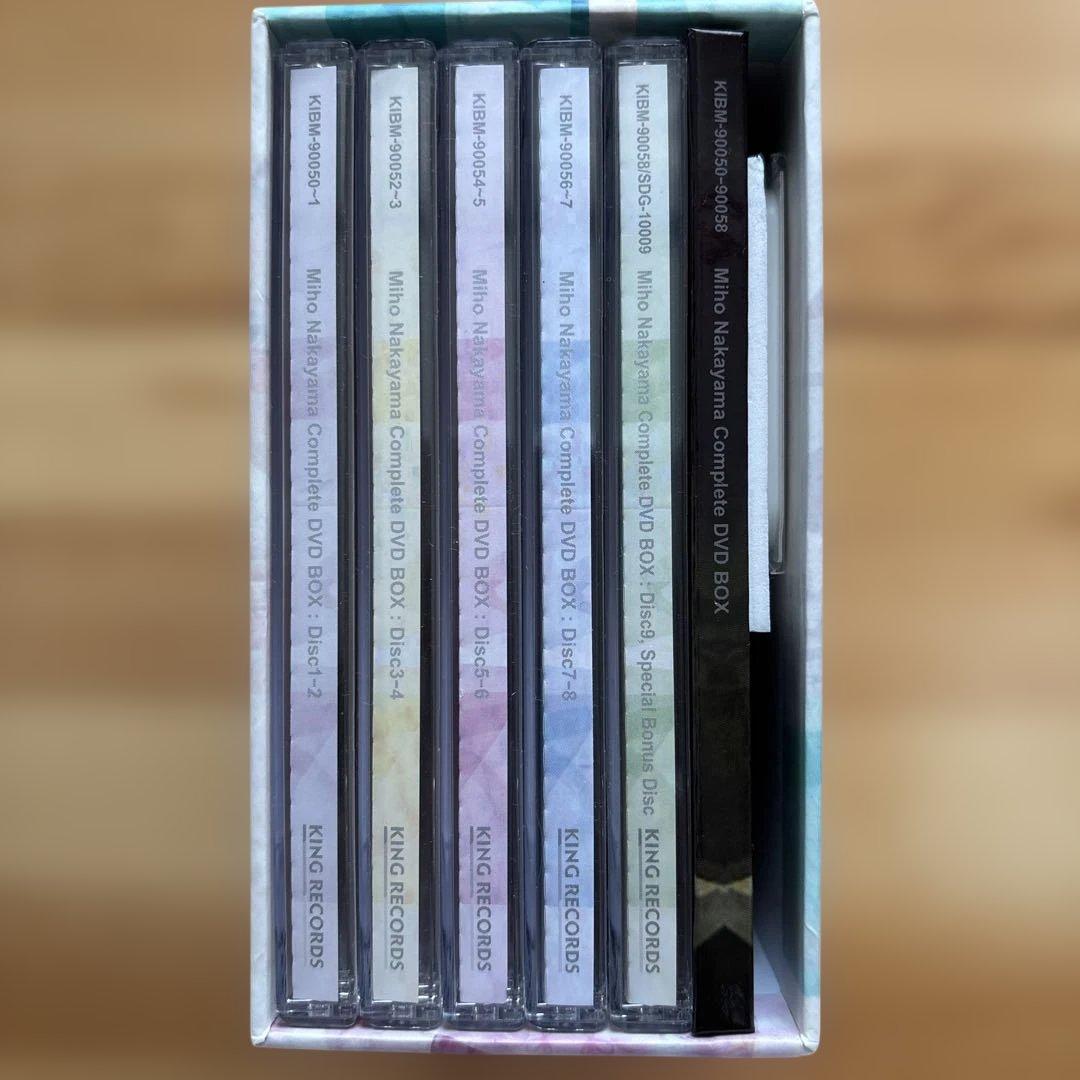 中山美穂 Complete DVD BOX 初回生産限定盤 極美品！