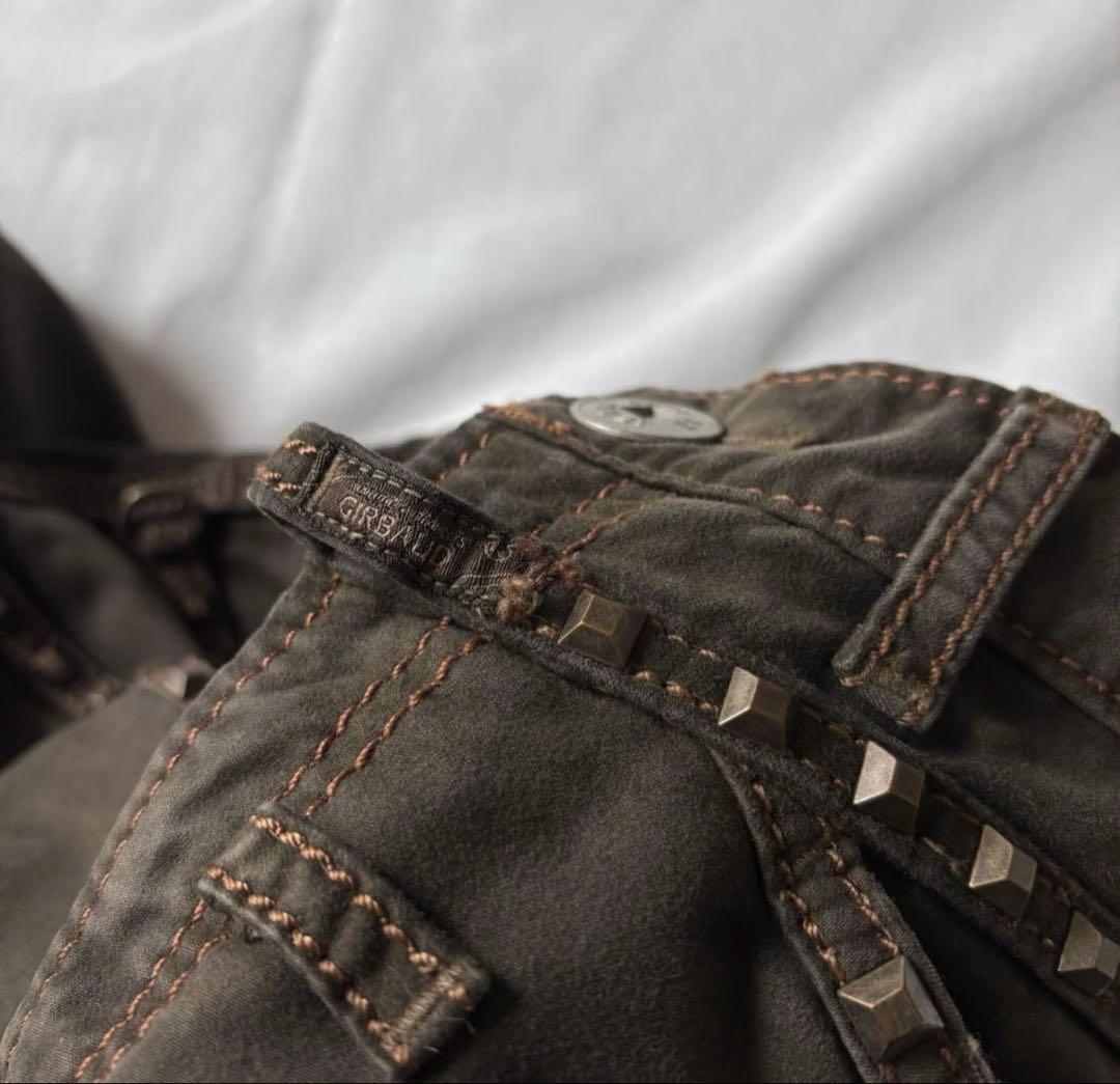 パンツ 90s-00s M.F.G studs design cotton pants