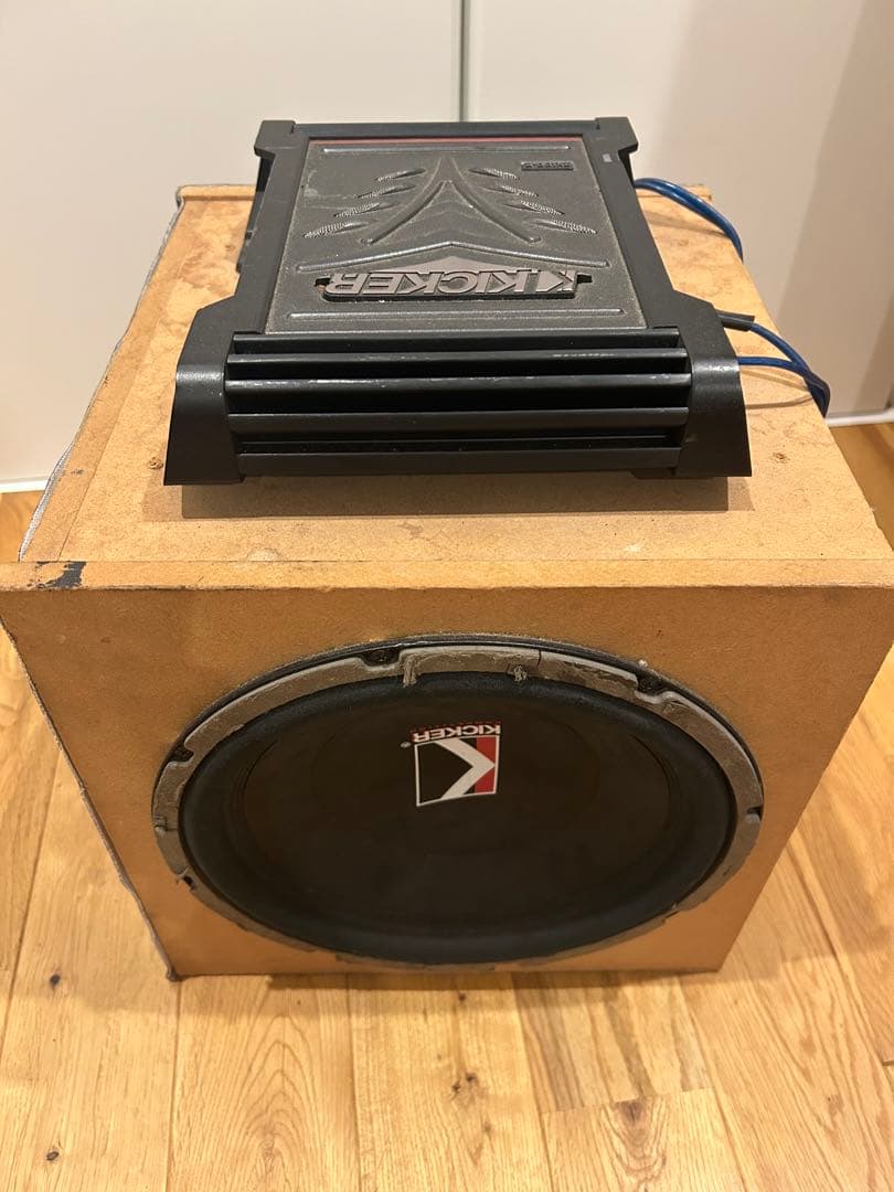 KICKER キッカー ZX100.2 ウーファー　アンプ　セット