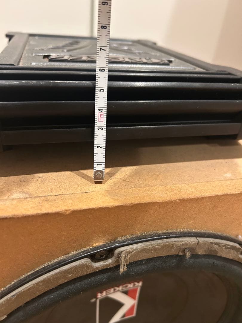 KICKER キッカー ZX100.2 ウーファー　アンプ　セット