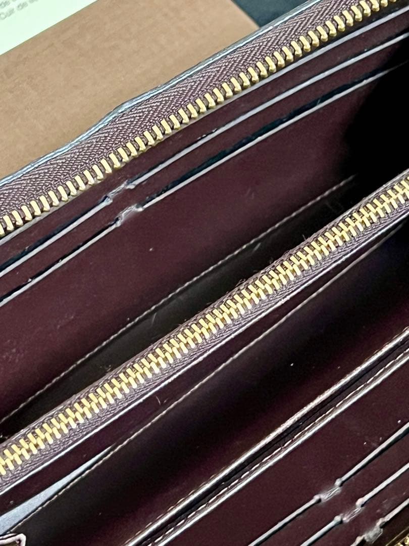 Louis Vuitton 長財布 ヴェルニ　ジッピー　ウォレット