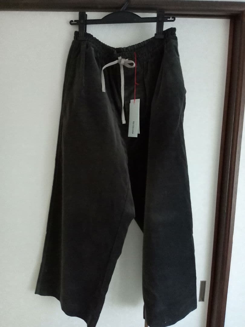 veritecoeurベルベティパンツグレーvc-2519
