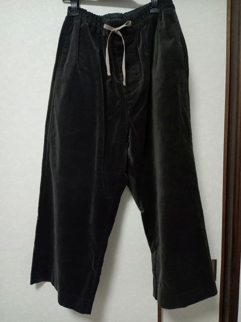 veritecoeurベルベティパンツグレーvc-2519