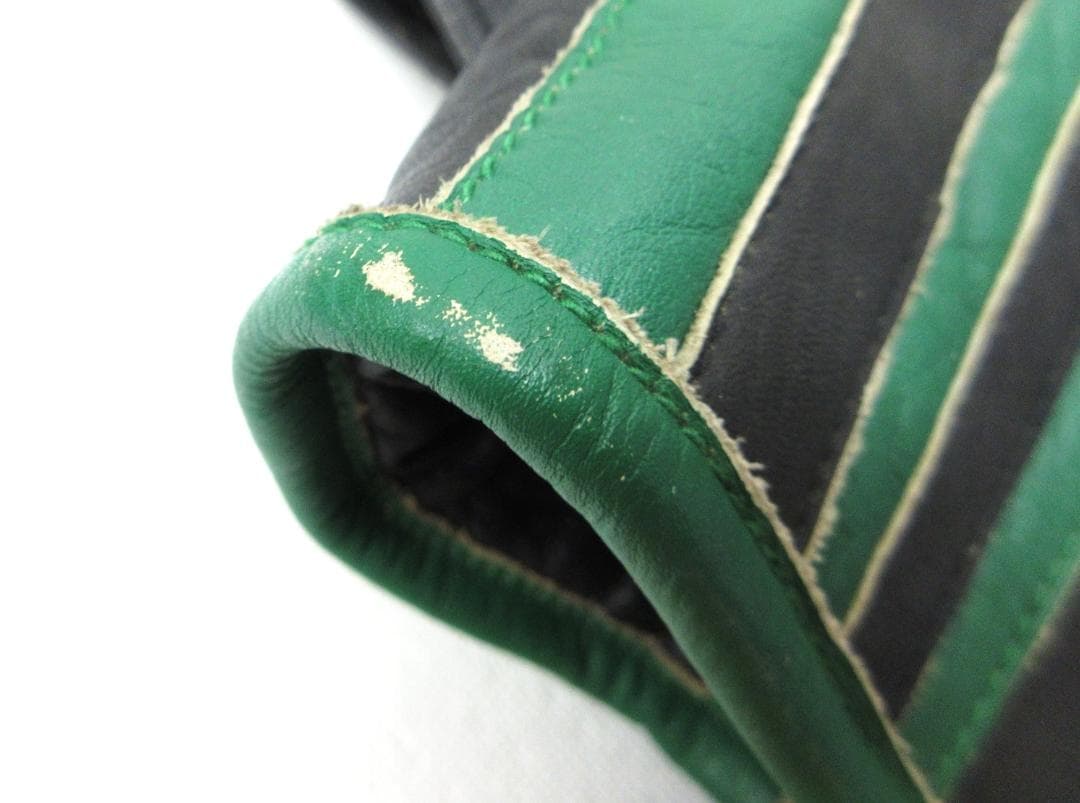 DIESEL ディーゼル ライダースジャケット レザー Ｍ ブラック（107）a