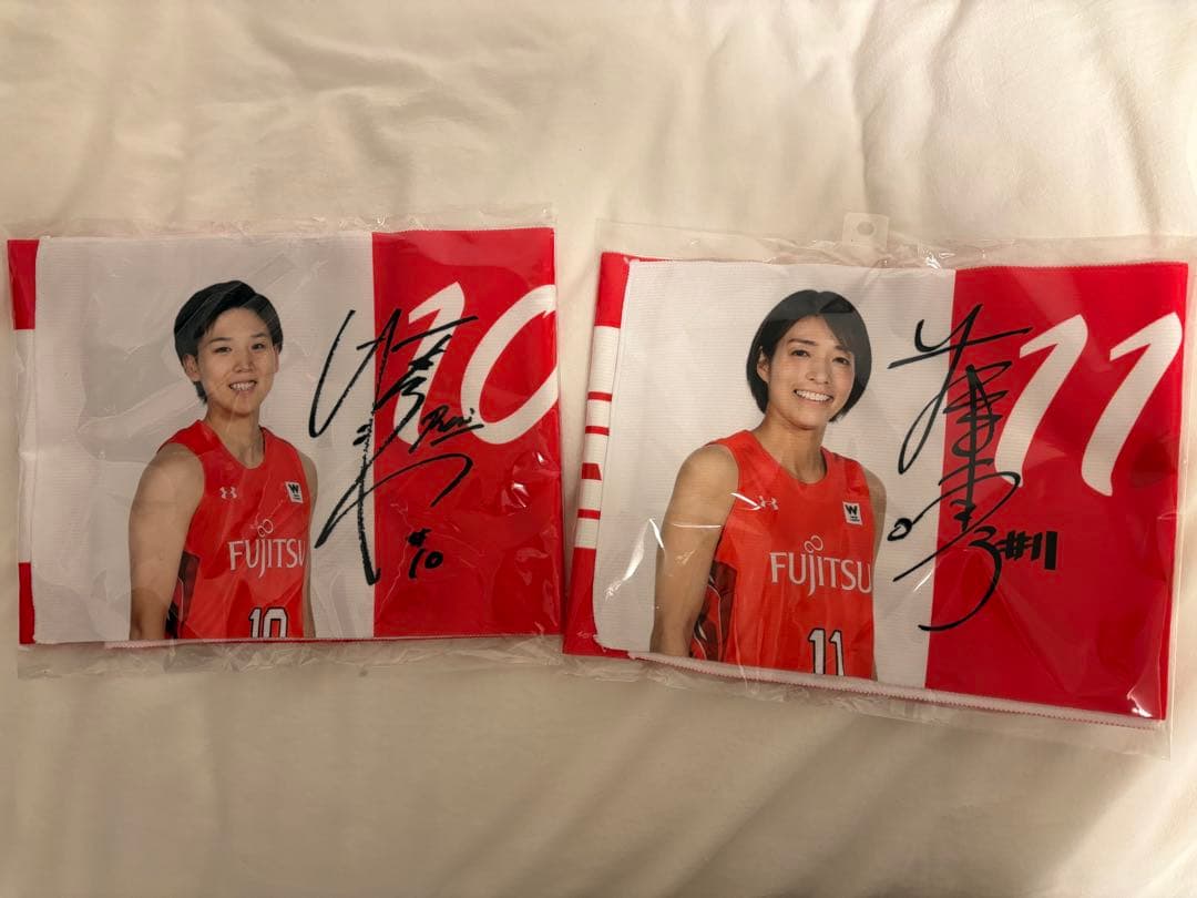 町田瑠唯　前澤澪　皇后杯限定タオル