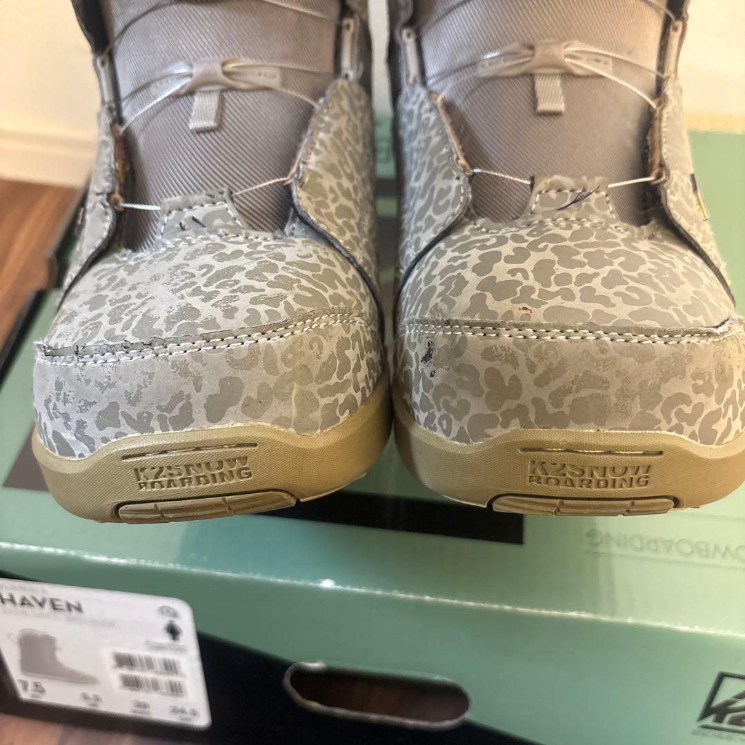 HAVEN スノーボードブーツ BOAシステム グレー K2 24.5 ケーツー