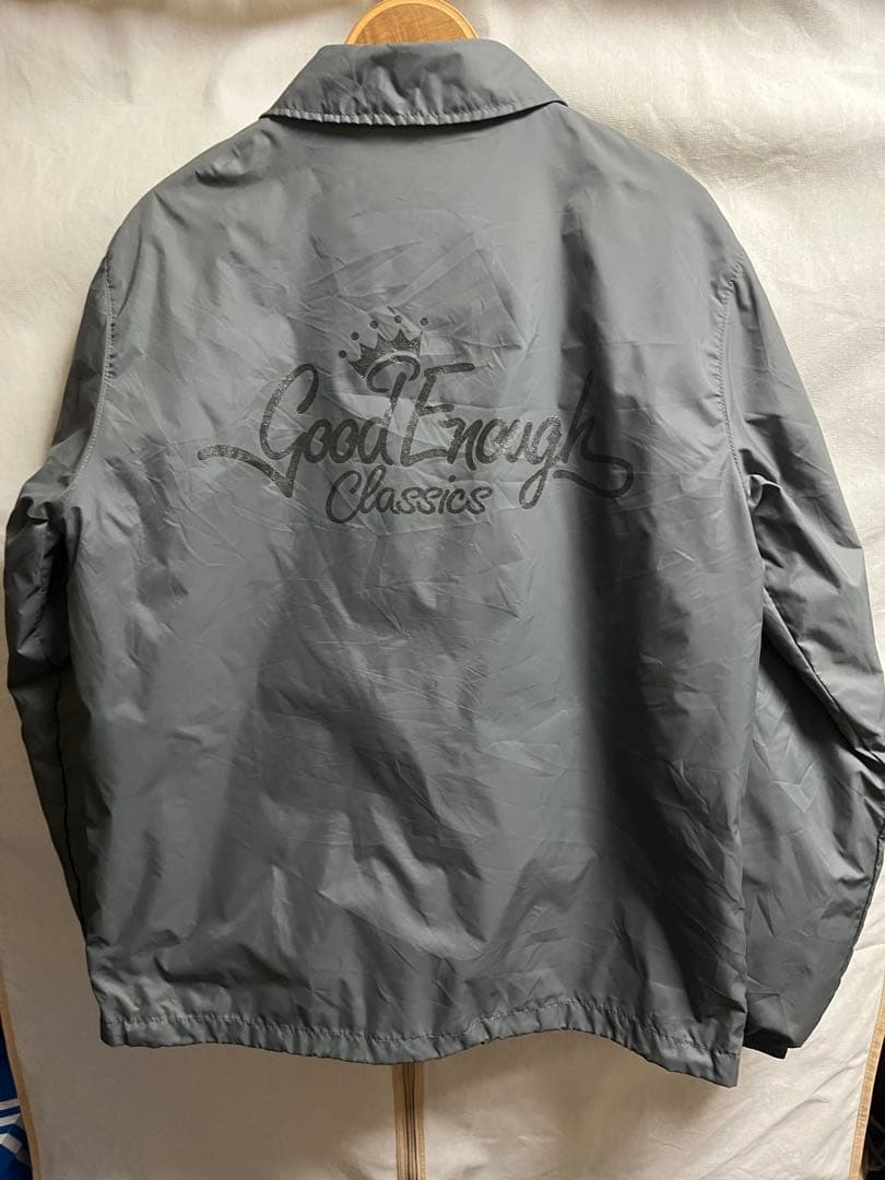 Good Enough グレー コーチジャケット