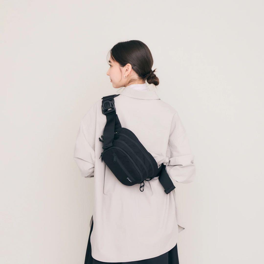 【Hugoo】 ヒップシート（ブラック）