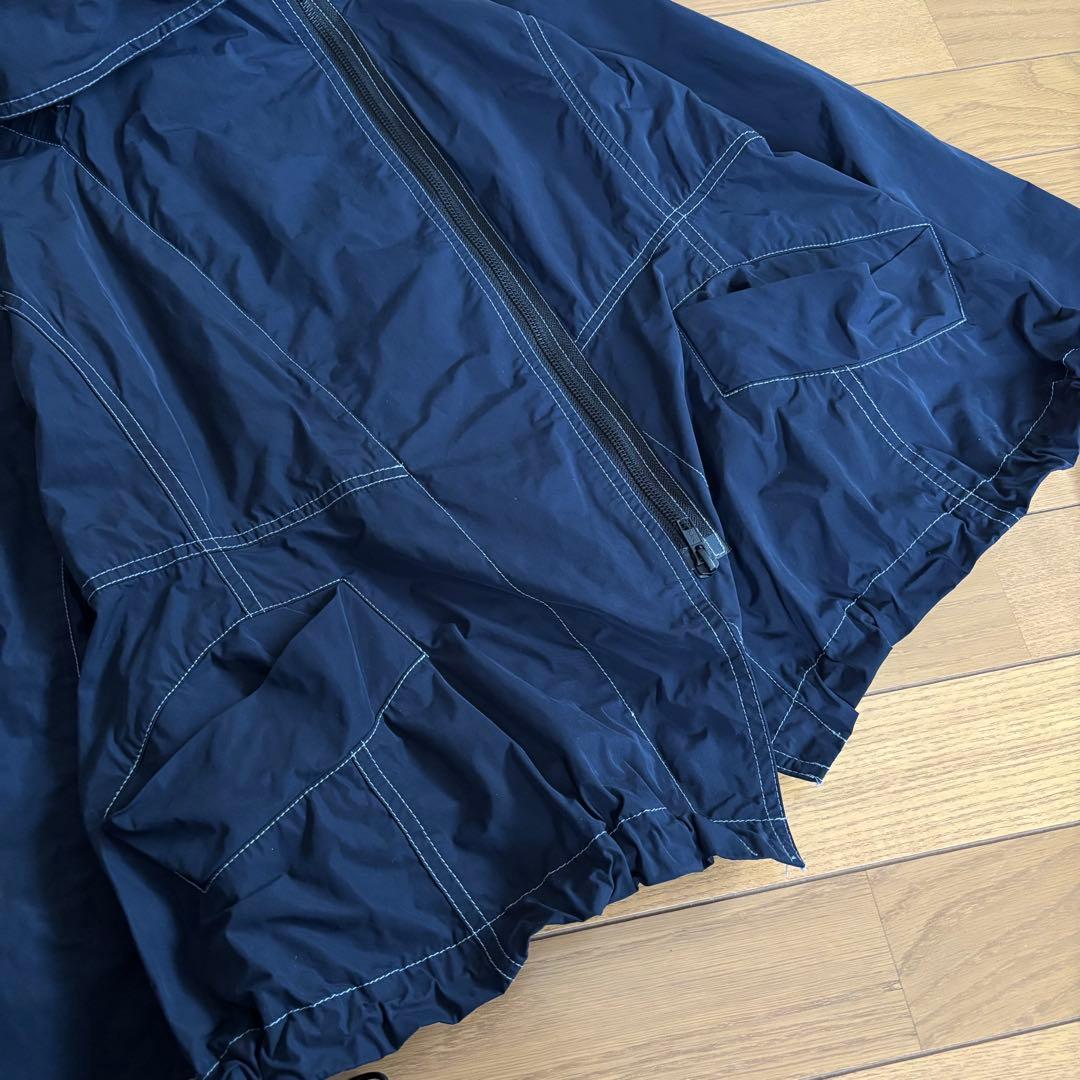 Cube-Cube センソユニコ ナイロンジャケット 個性的デザイン サイズ40