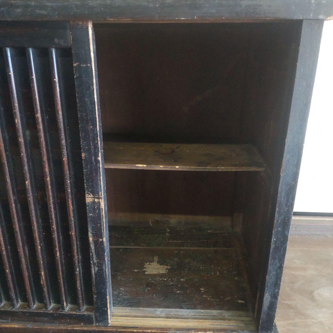 昭和レトロ　書棚　縦46.5cm横90.5cm高さ79.5cm