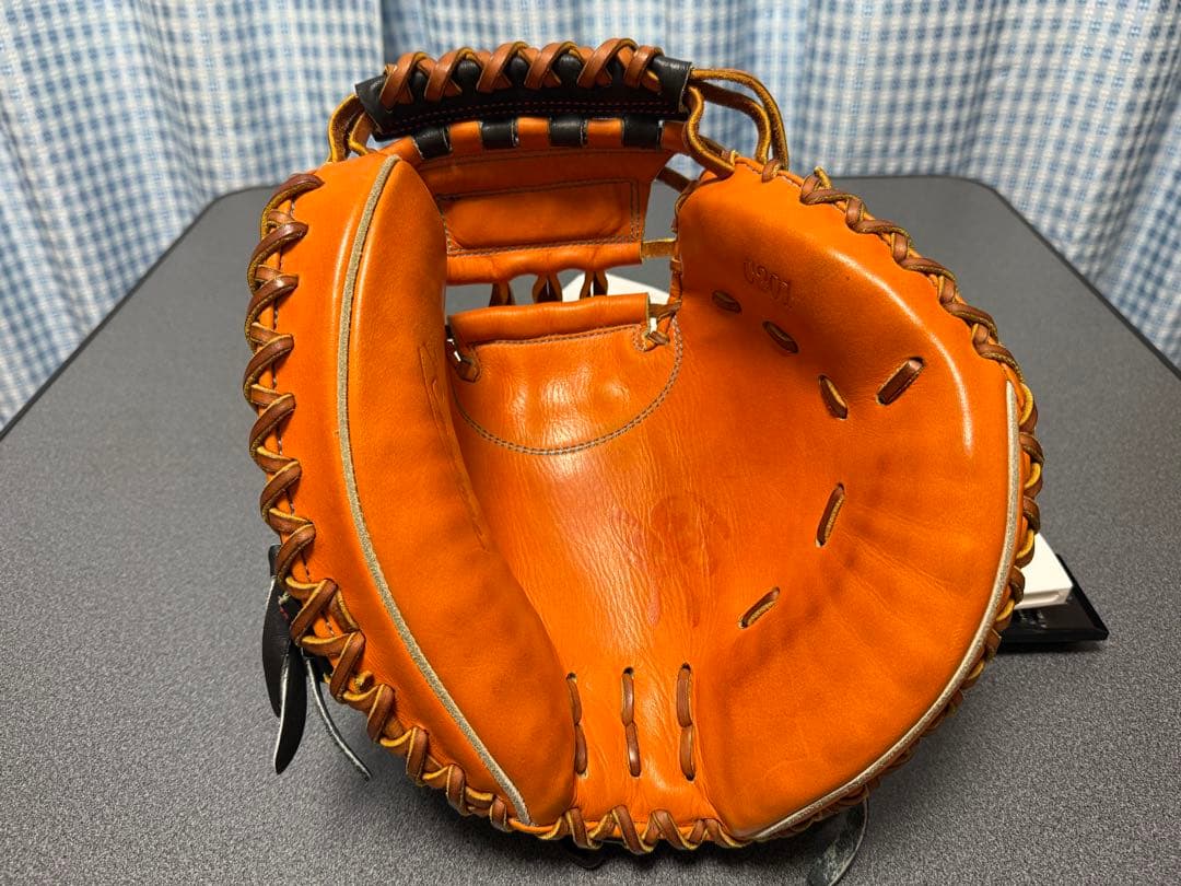 要 KANAME 硬式用キャッチャーミット ジュテルレザー社 特別仕様モデル