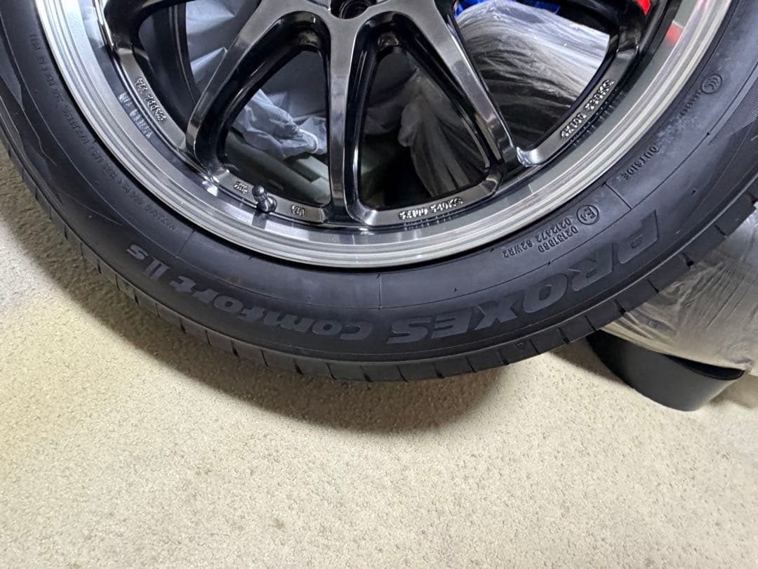 タイヤ・ホイール WORK EMOTION ZR10 195/60R17 comfort2s