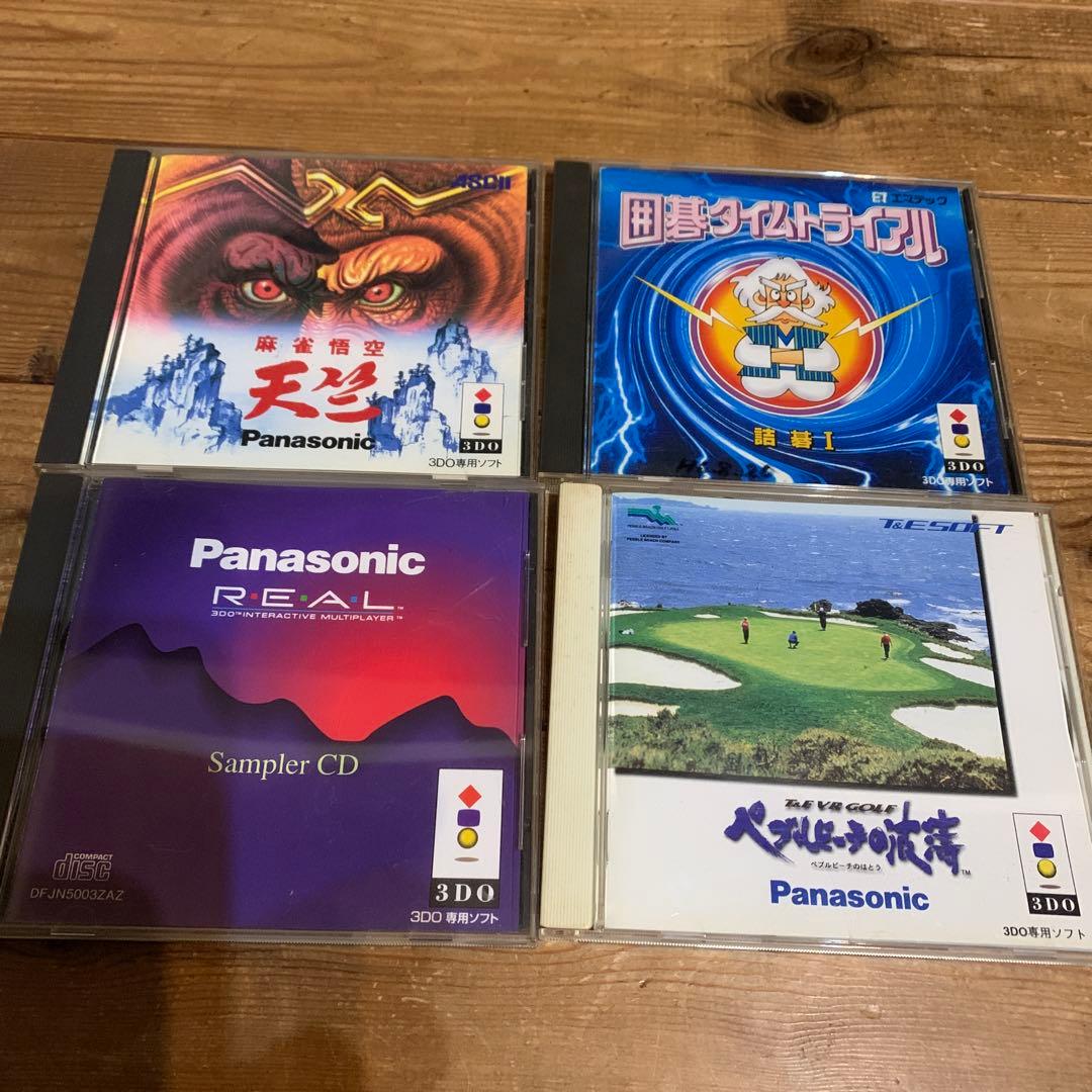 Panasonic パナソニック 3DO REAL FZ-1本体　専用ソフト4枚