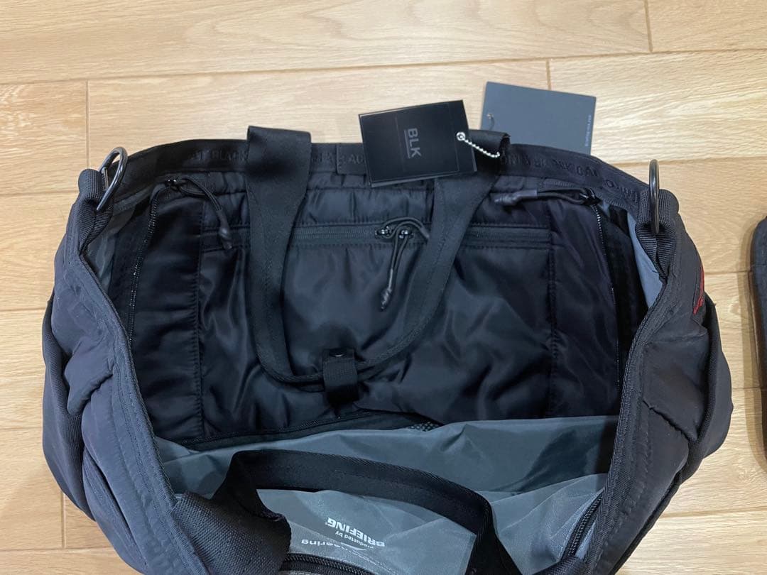 BLK White Mountaineering x BRIEFING トート