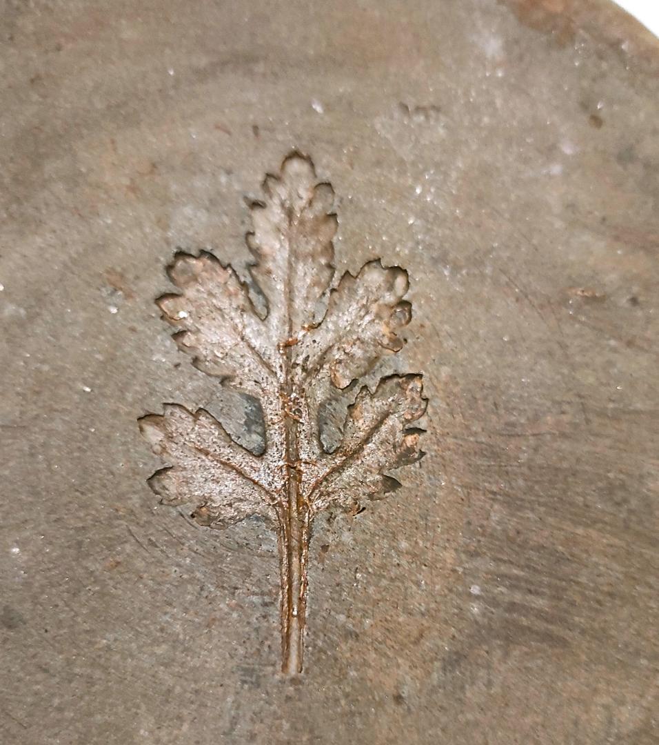 徳利型置物 古丹波焼 黒の墨流し Ad-215