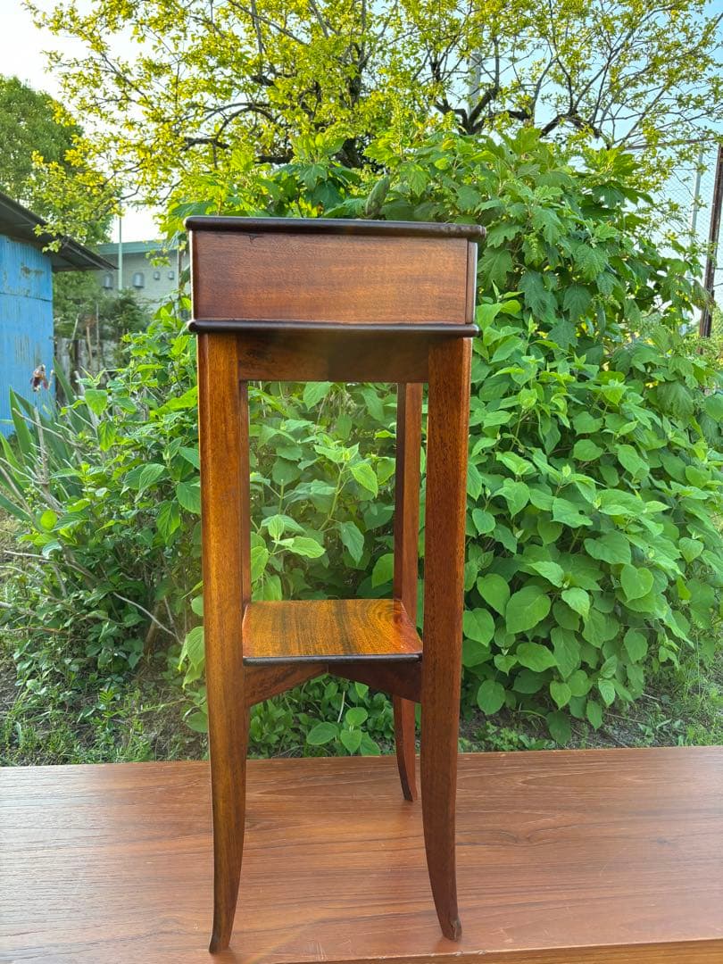 オールドメゾン/吉川商事　葡萄園　花台　飾り台　電話台　希少ヴィンテージ