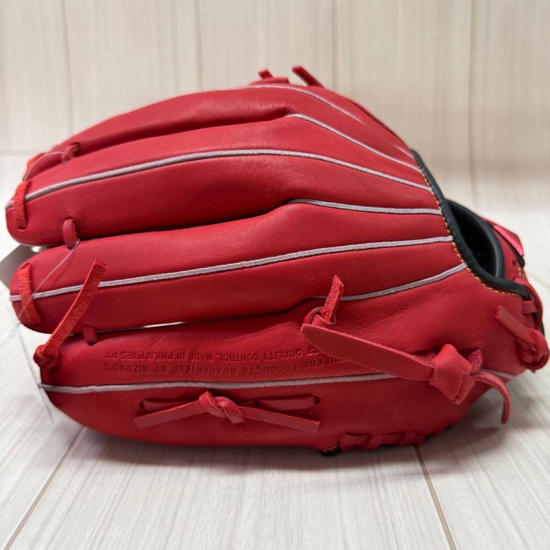 ミズノ　少年軟式用ウィルドライブ レッド(2025)　オールラウンド用　右投げ