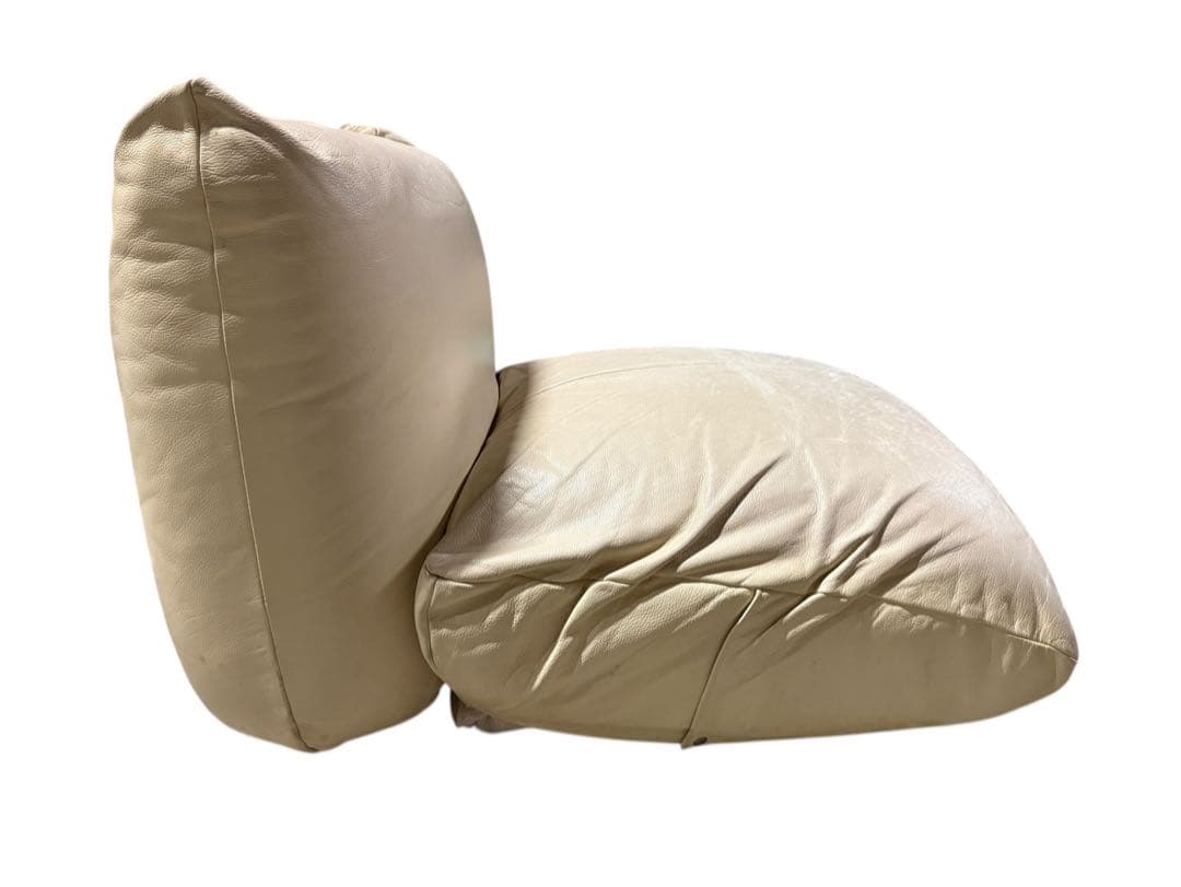 わたなべ◯⑥arflex アルフレックス マレンコ 本革 レザー 3人掛け