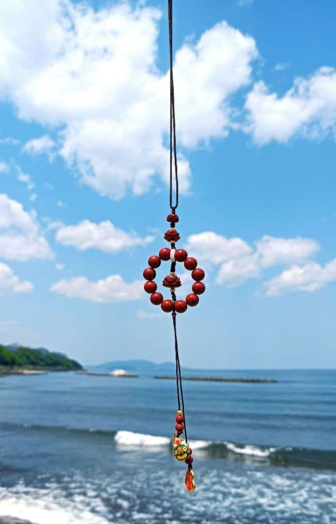 ぽっかぽか　開運絵画　❀黒曜石ブレスレット❀