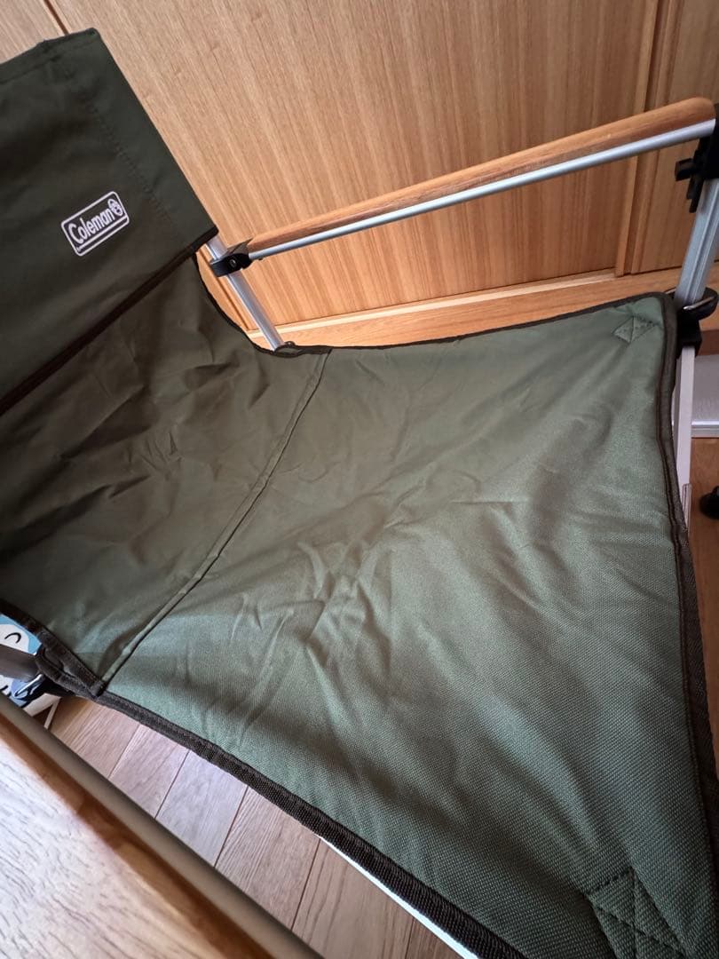 Coleman アウトドアチェア ツーウェイキャプテンチェア レッド グリーン
