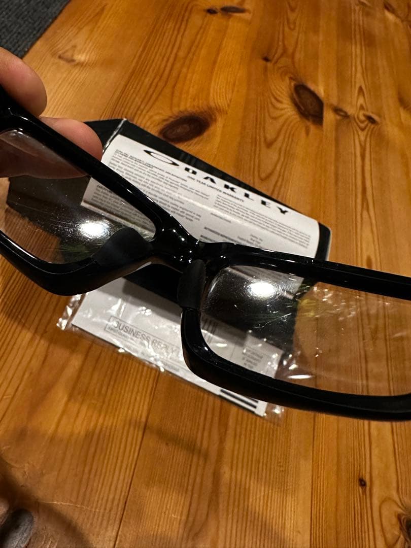 Oakley chainlink サングラス ブラック フレーム MTB等 箱