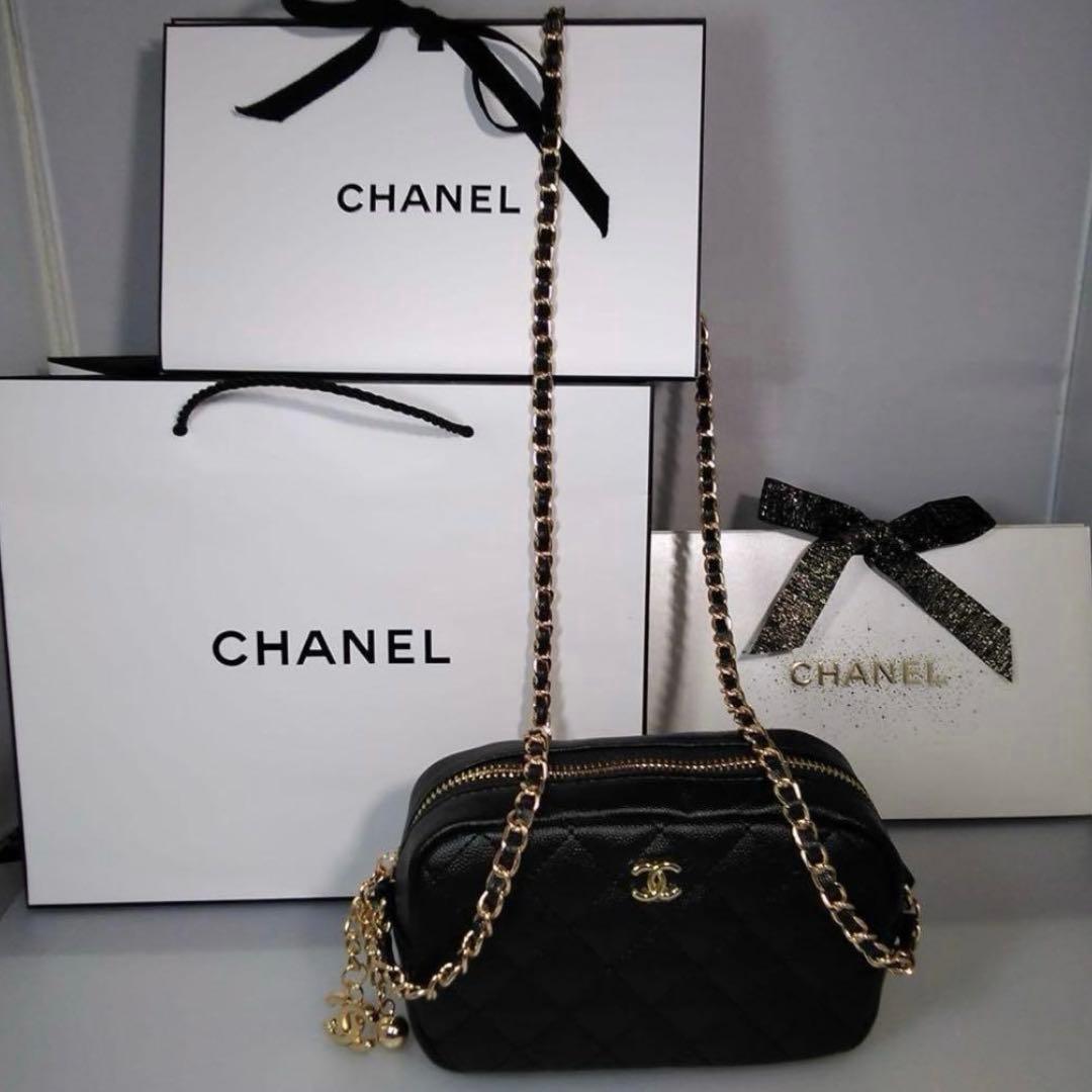 【新品】CHANEL(シャネル)ノベルティ ココチャーム付 ミニショルダーバッグ