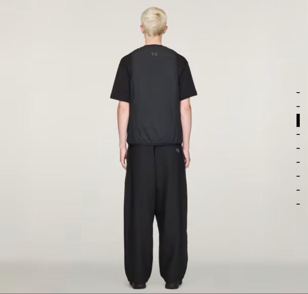 Y-3 LINER VEST メンズ ブラック　インナーダウン