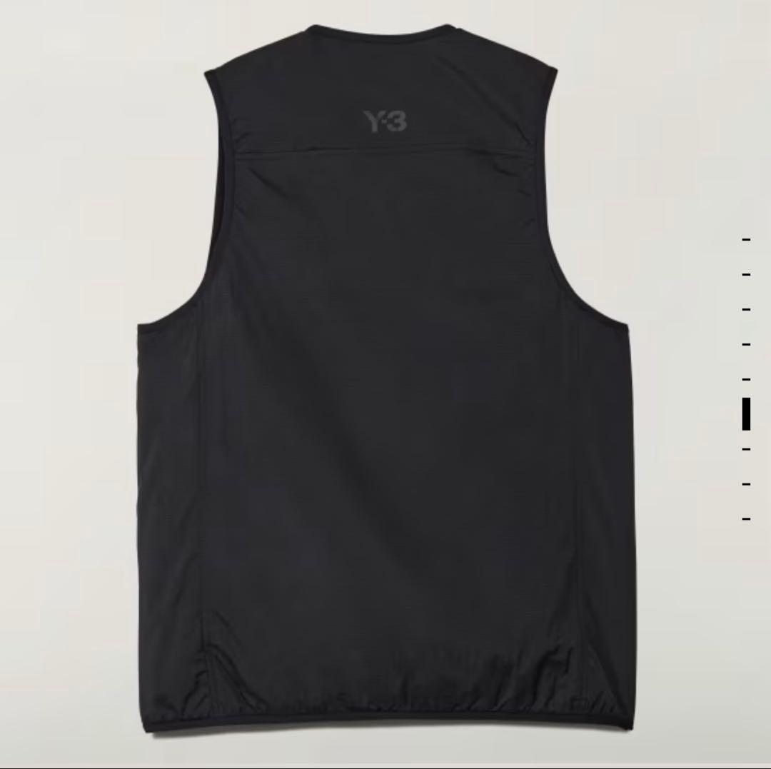 Y-3 LINER VEST メンズ ブラック　インナーダウン