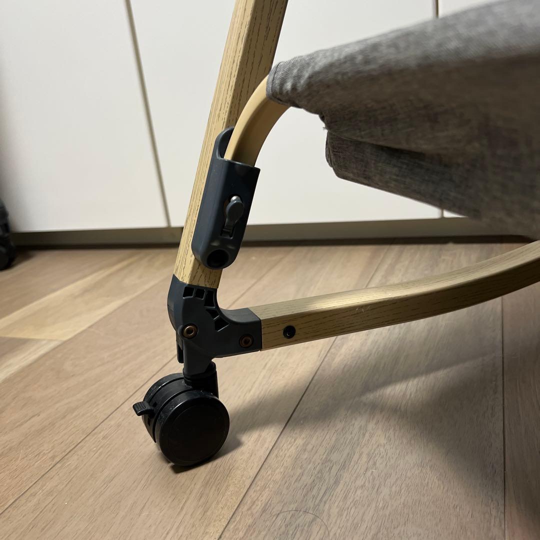 HZDMJ コンパクトベビーベッド グレー①