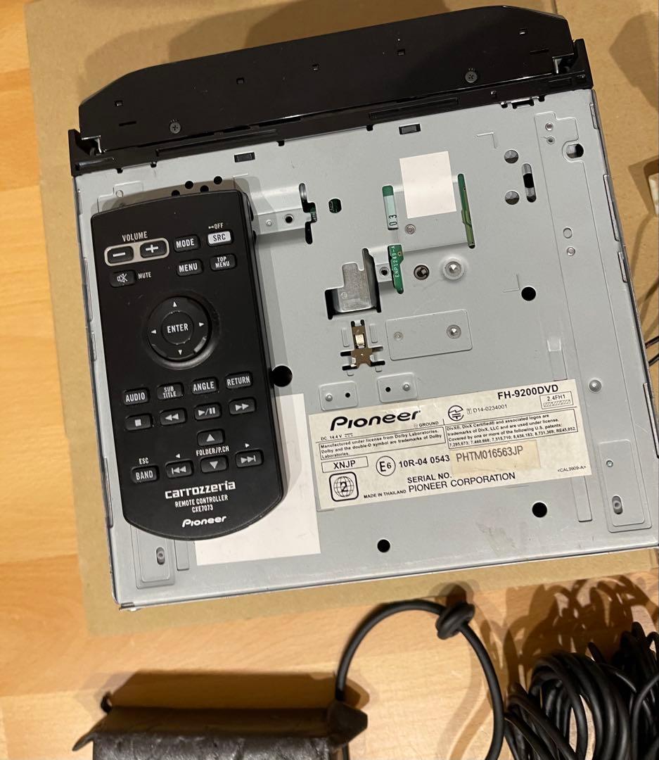 Pioneer FH-9200DVD ALPINEバックカメラ動作確認済み-E6