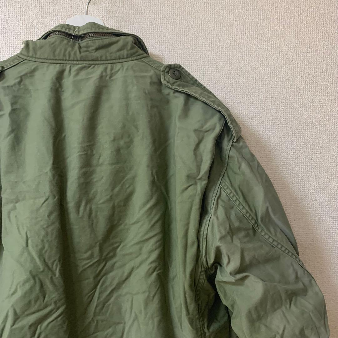 t*y様 【実物】アメリカ軍　ミリタリジャケット　M65 ブラスジッパー　カーキ