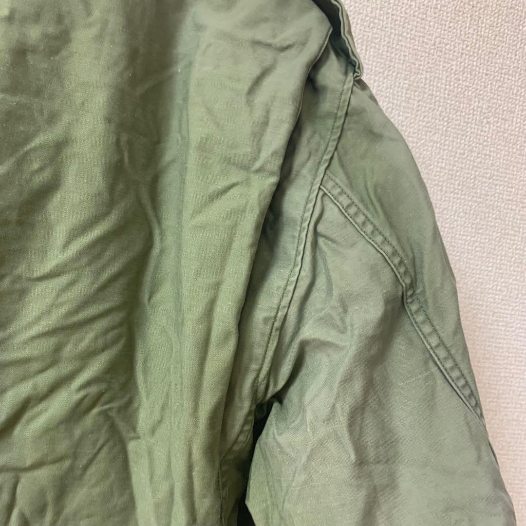 t*y様 【実物】アメリカ軍　ミリタリジャケット　M65 ブラスジッパー　カーキ