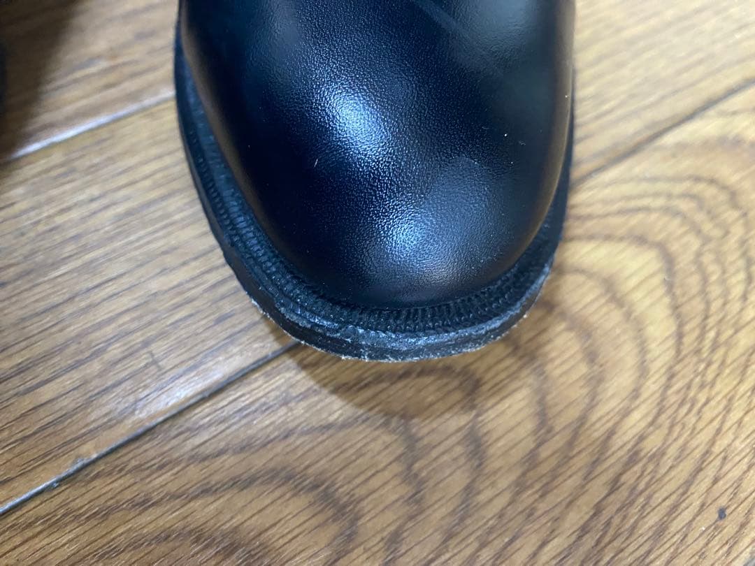 SHETLAND FOX ブラック ドレスシューズ