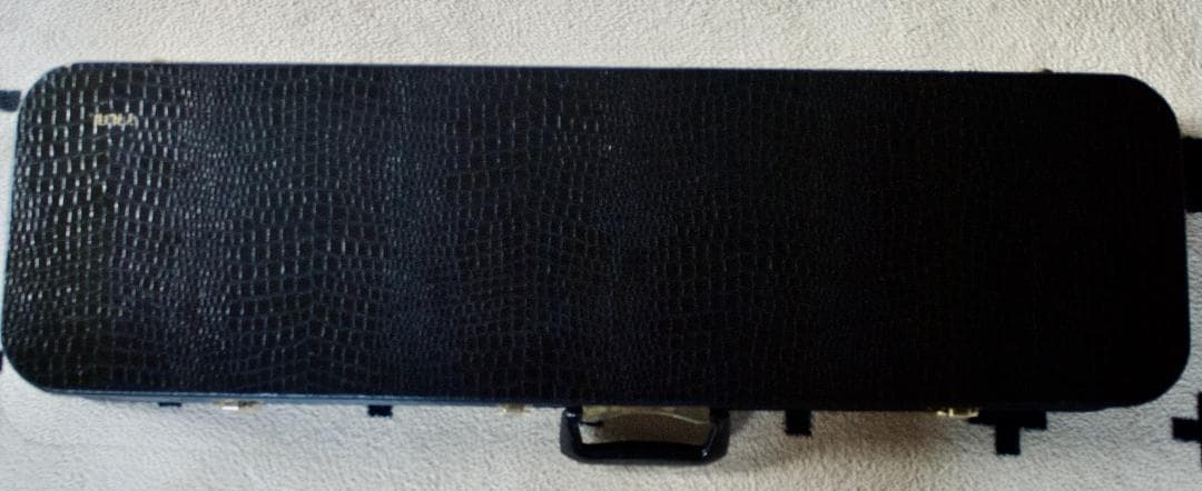 三線 本皮１枚張り（表） 黒檀棹 ハードケース付　送料込み　三味線　沖縄