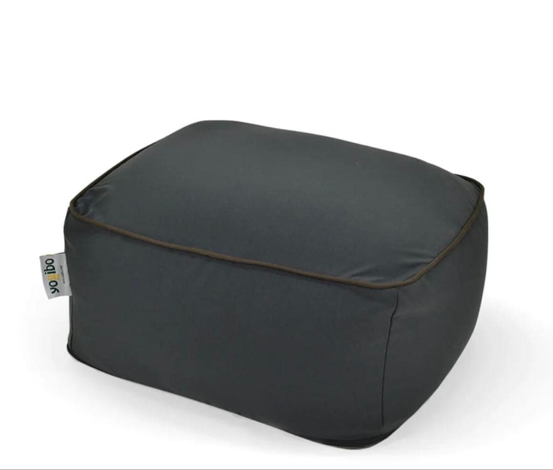 ヨギボー yoibo オットマン ビーズクッション ダークグレー