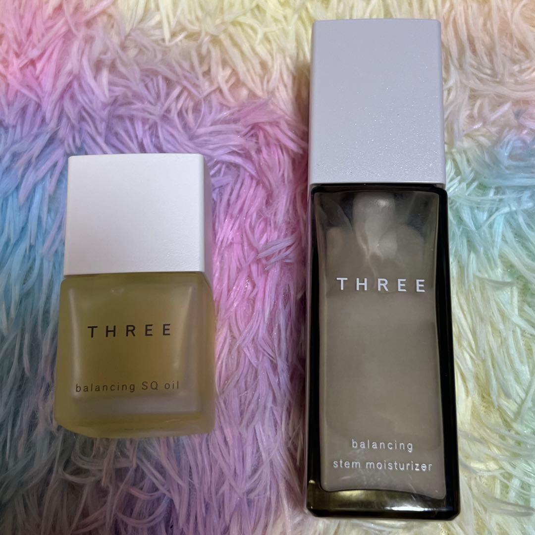 THREE バランシング SQ オイル R 30mlバランシングステム 80ml