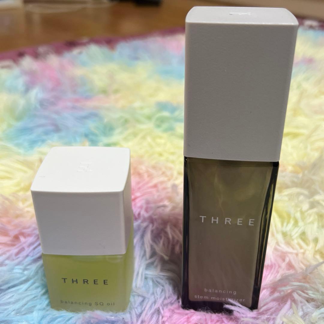 THREE バランシング SQ オイル R 30mlバランシングステム 80ml