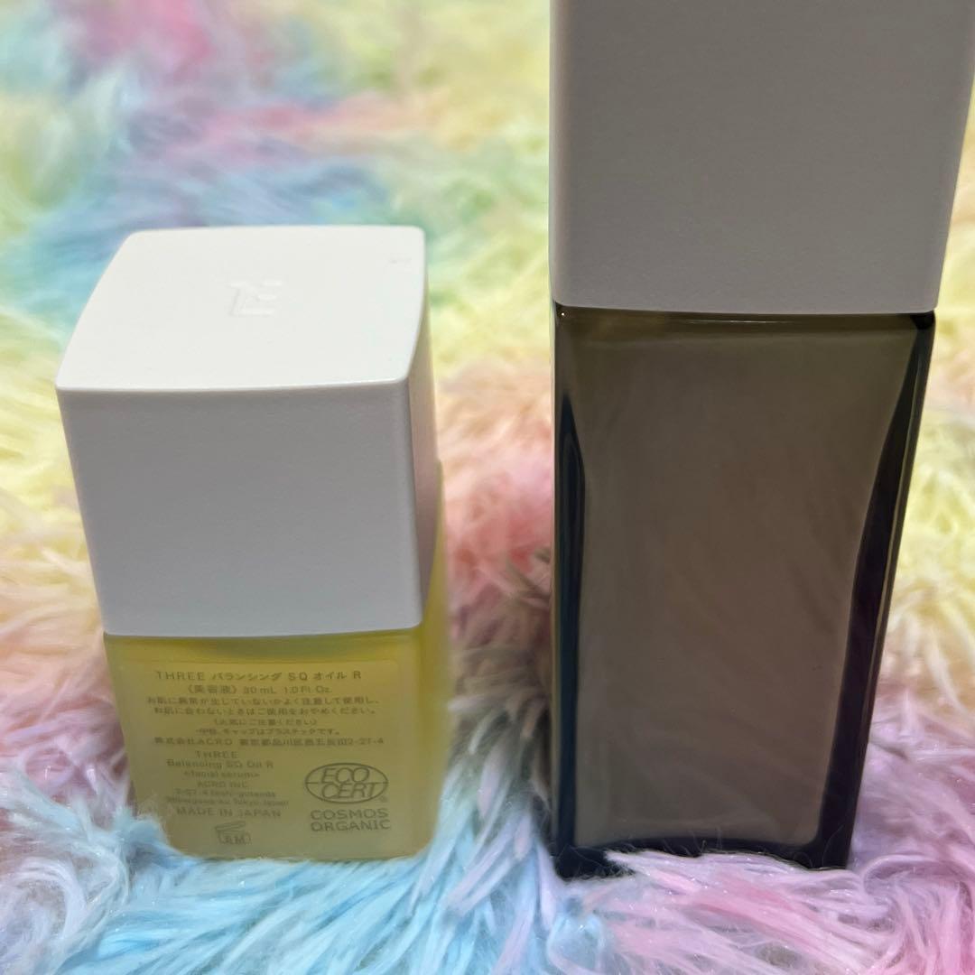 THREE バランシング SQ オイル R 30mlバランシングステム 80ml