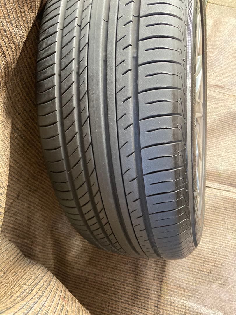 レクサスLS500h 純正245/50RF19夏タイヤアルミ4本セット